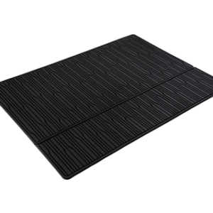 Tepih, gumiran zadaj, črn